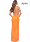 Picture of: Neon Simple Sequin Dress with Open Low Back, Style: 30617, Detail Picture 7