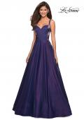 Picture of: Sweetheart Neckline Satin Long Prom Gown in Purple, Style: 27227, Main Picture