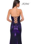 Picture of: Stunning Metallic Prom Dress with Sweetheart Neckline in Purple , Style 32757, Detail Picture 12