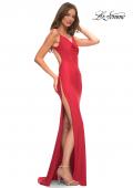 Picture of: Trendy Prom Dress with High Side Slit in Red, Style: 30437, Main Picture
