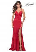 Picture of: Prom Dress with Ruching and Sweetheart Neckline in Red, Style: 28720, Detail Picture 1