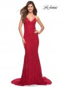 Picture of: Stunning Mermaid Stretch Lace Gown with Low Back, Style: 30511, Detail Picture 2