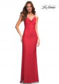 Picture of: Trendy Prom Dress with High Side Slit in Red, Style: 30437, Detail Picture 3
