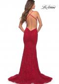 Picture of: Stunning Mermaid Stretch Lace Gown with Low Back, Style: 30511, Detail Picture 3