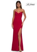 Picture of: Simple Prom Dress with Strapless Sweetheart Neckline in Red, Style: 32919, Detail Picture 5