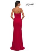 Picture of: Simple Prom Dress with Strapless Sweetheart Neckline in Red, Style: 32919, Detail Picture 6