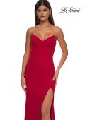 Picture of: Simple Prom Dress with Strapless Sweetheart Neckline in Red, Style: 32919, Detail Picture 7