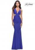 Picture of: Prom Dress with Cut Out Sides and Low Open Back in Royal Blue, Style: 31228, Main Picture