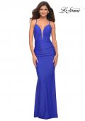 Picture of: Prom Dress with Cut Outs and Tie Back in Royal Blue, Detail Picture 8