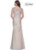 Picture of: Satin Evening Dress with Lace and Scoop Neckline, Style: 27989, Detail Picture 10