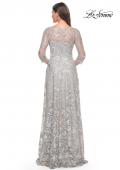 Picture of: Beautiful Lace A-line Mother of the Bride Dress in Navy, Style: 30031, Back Picture