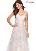 Picture of: Empire Waist Lace Ball Gown with Sweetheart Neckline in White Nude, Style: 27263, Main Picture