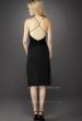 Picture of: Embellished Prom Dress with A-line Skirt and Open Back in Black, Style: 12721, Back Picture