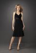 Picture of: Long A-Line Halter Prom Dress with Sheer Detail in Black, Style: 12722, Main Picture