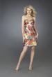 Picture of: Sweetheart Neckline Printed Short Halter Dress in Multi, Style: 14125, Main Picture