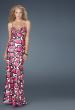 Picture of: Printed Prom Dress with Ruched Sweetheart Neckline in Multi, Style: 14221, Main Picture