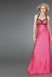 Picture of: Long Halter Prom Gown with Criss Cross Back Detail in Pink, Style: 14315, Main Picture