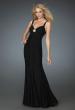 Picture of: Form Fitting Prom Gown with Sweetheart Neckline in Black, Style: 14555, Main Picture
