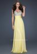 Picture of: Jewel Encrusted Prom Gown with A-line Skirt in Nude, Style: 16802, Detail Picture 13