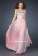Picture of: Jewel Encrusted Prom Gown with A-line Skirt in Purple, Style: 16802, Detail Picture 6