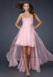 Picture of: Long Strapless Prom Gown with Beaded Bust in Pink, Style: 17502, Main Picture