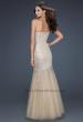 Picture of: Long Mermaid Prom Dress with Beading in Nude, Style: 17729, Detail Picture 3