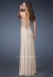 Picture of: Sweetheart Neckline Chiffon Prom Dress with Beading in Nude, Style: 18542, Main Picture