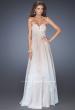 Picture of: Ombre Dyed Long Prom Gown with Plunging Neckline, Style: 20005, Detail Picture 2