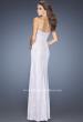 Picture of: Lace Prom Dress with Sweetheart Neckline and Side Slit in White, Style: 20165, Back Picture