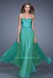 Picture of: Beaded Lace Applique Sweetheart Neckline Prom Dress in Green, Style: 20669, Detail Picture 3