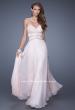 Picture of: Embellished Strapless Gown with Sweetheart Neck in Pink, Style: 20743, Main Picture