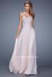 Picture of: Embroidered Bodice Prom Dress with Sweetheart Neck in Pink, Style: 20953, Main Picture