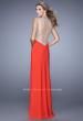 Picture of: Sleeveless Prom Dress with V Neck and Rhinestones in Red, Style: 20984, Detail Picture 3