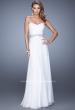 Picture of: Elegant Long Prom Dress with Beaded Embroidery in White, Style: 21177, Detail Picture 3