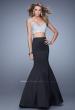 Picture of: Heavily Beaded Two Piece Dress with Mermaid Style Train in Black, Style: 21243, Detail Picture 1