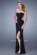 Picture of: Bold Jersey Prom Dress with Sweetheart Neckline in Black, Style: 21265, Back Picture