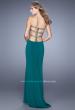 Picture of: Bold Jersey Prom Dress with Sweetheart Neckline in Green, Style: 21265, Detail Picture 1