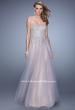 Picture of: Tulle Dress with Embroidered Bodice and Pockets in Pink, Style: 21431, Main Picture