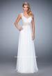 Picture of: Graceful Prom Dress with Pleated Sweetheart Neckline in White, Style: 21550, Main Picture