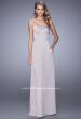 Picture of: Strapless Prom Dress with Intricate Beaded Embroidery in Champagne, Style: 21554, Main Picture