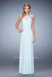 Picture of: Long Prom Dress with High Neck and Rhinestones, Style: 21974, Detail Picture 1
