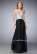 Picture of: Sweetheart Neckline Prom Dress with Sparkling Gems in Black, Style: 22137, Detail Picture 1
