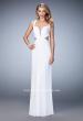 Picture of: Sexy Prom Dress with Cut Outs and Open Back in White, Style: 22224, Detail Picture 3