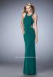 Picture of: Elegant Prom Dress with Sheer Back and Rhinestones in Green, Style: 22288, Detail Picture 3