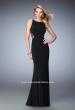 Picture of: Embellished Prom Gown with Sheer Sides in Black, Style: 22299, Detail Picture 1