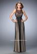 Picture of: Elegant Prom Gown with Black Beading and Open Back in Black, Style: 22464, Main Picture