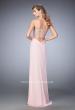 Picture of: Sweetheart Neckline Prom Dress with Beaded Detail in Pink, Style: 22470, Back Picture