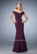 Picture of: Off the Shoulder Prom Dress with Beaded Neckline in Purple, Style: 22716, Detail Picture 1