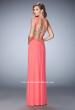 Picture of: Long Sweetheart Neckline Prom Dress with Crystals in Orange, Style: 22727, Back Picture