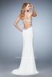 Picture of: Embellished Dress with Open Back and Train in White, Style: 22888, Detail Picture 2